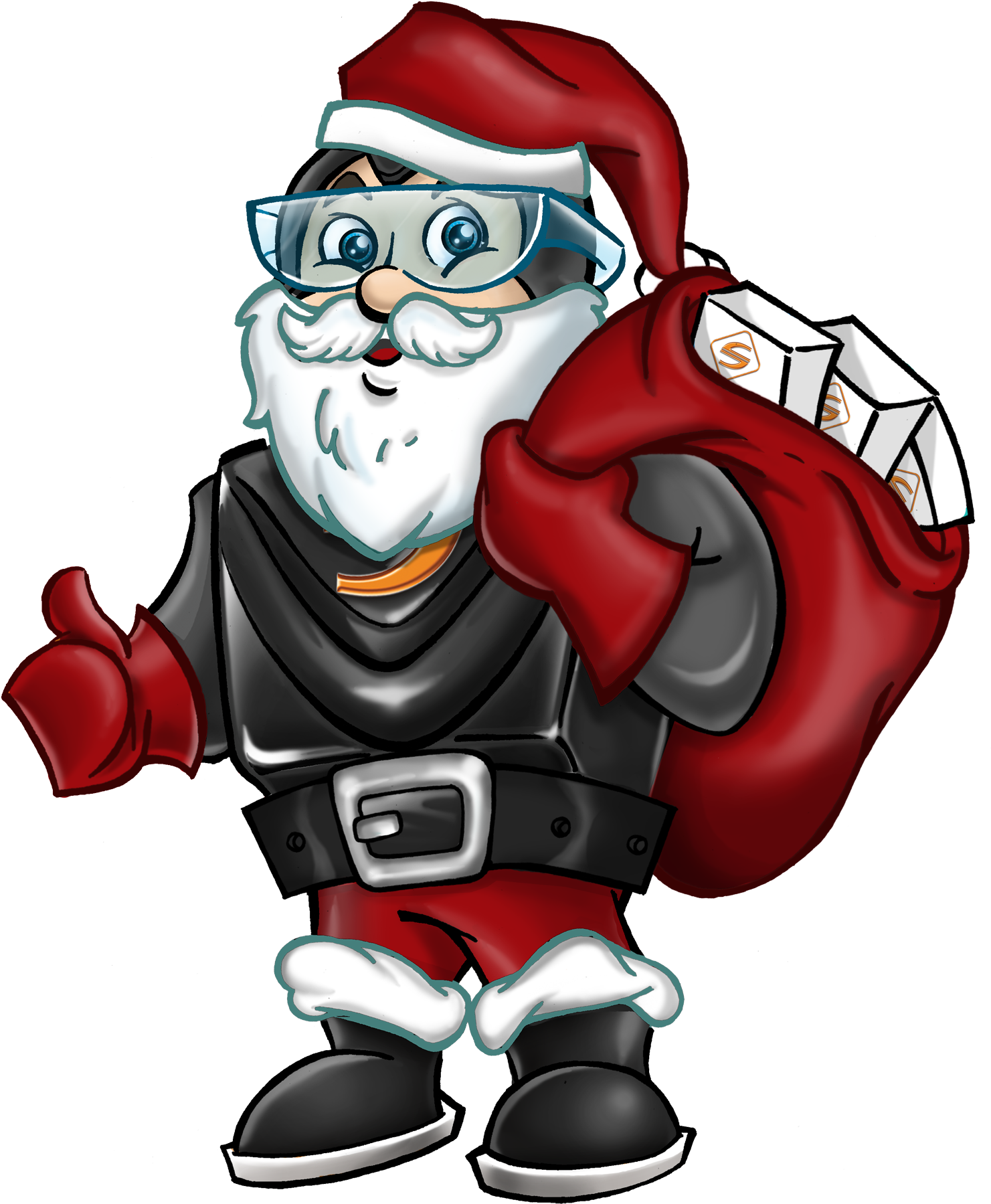 Png - Papai Noel Sem Fundo (1500x1851), Png Download