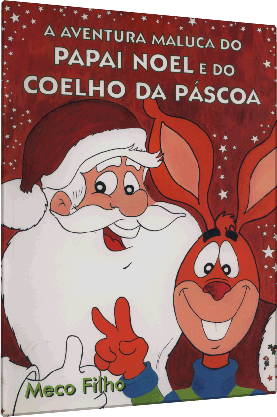 Aventura Maluca De Papai Noel E Do Coelho Da Páscoa (1000x1000), Png Download
