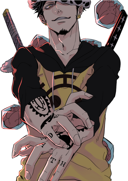 Trafalgar Law Render By Monaleinchenx3-d80hfjc - Trafalgar Law (700x700), Png Download