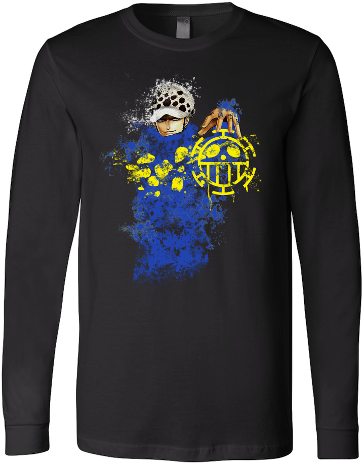 Trafalgar Law -unisex Long Sleeve - Greek Mythology (1000x1000), Png Download