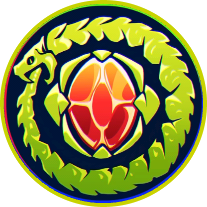 Eternal Snake Circled - Eternal Snake Skin Agario (416x416), Png Download