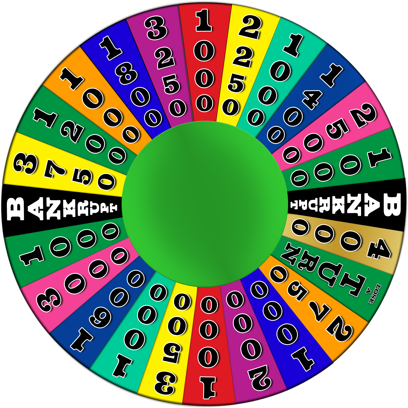 File - Wheeloffortune2 - Wheel Of Fortune Transparent (1500x1500), Png Download