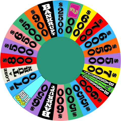 240 × 240 Pixels - Wheel Of Fortune Season 36 Layout (480x480), Png Download