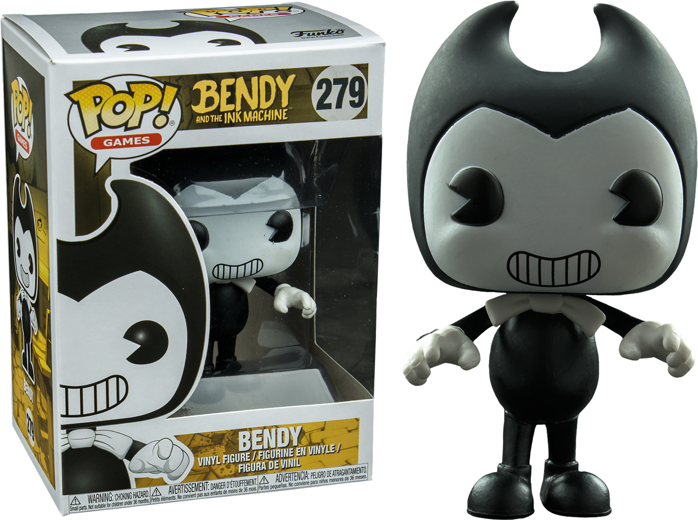 תמונה של Bendy And The Ink Machine Bendy Pop - Bendy And The Ink Machine Joey Drew Studios Inc (560x417), Png Download