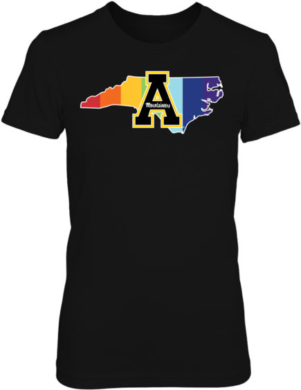Appalachian State Mountaineers Pride Month Logo Shirt - Appalachian State Mountaineers (600x600), Png Download