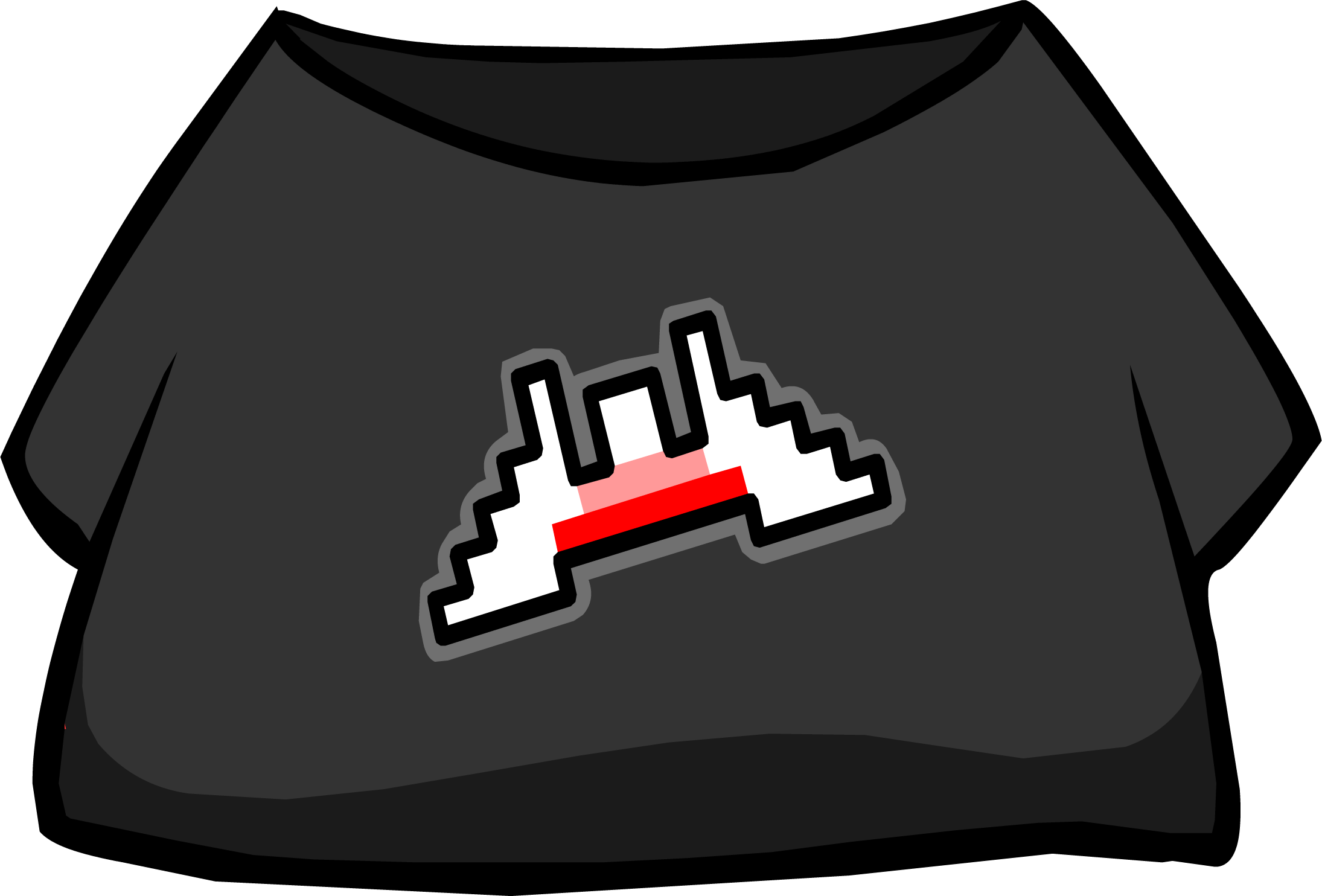 Astro Barrier T-shirt - Club Penguin Game T Shirt (2190x1484), Png Download
