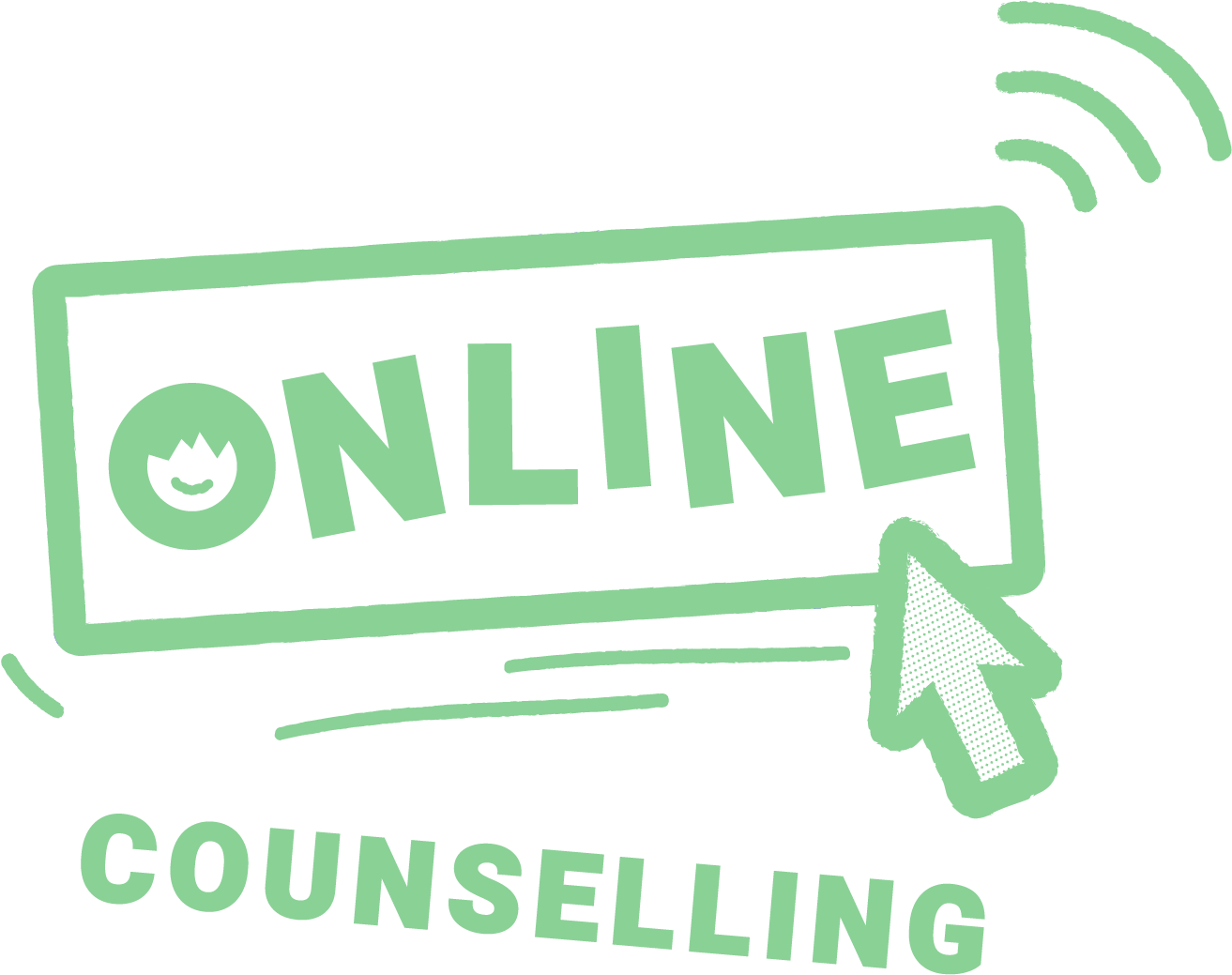 Free, Safe, Anonymous Online Counselling For Young - Sign (1668x1668), Png Download