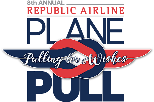 8th Annual Republic Airways Pulling For Wishes Plane - Plane Pull Republic Airways (500x349), Png Download
