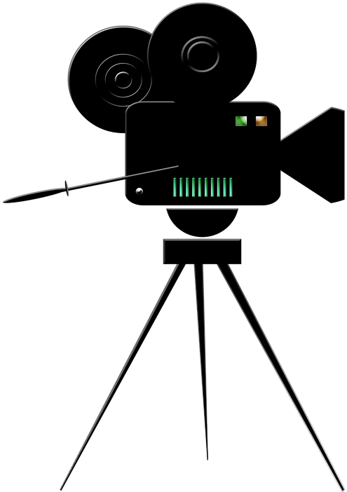 Camera, Movie, Logo, Shooting - Camera Icon (470x640), Png Download