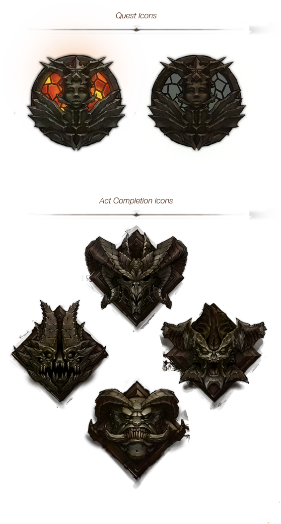 Thank You - Diablo 3 Ui Png (600x1060), Png Download