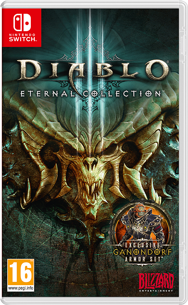 Buy Diablo Iii The Eternal Collection On Switch - Diablo 3 Eternal Collection Nintendo Switch (1000x1000), Png Download