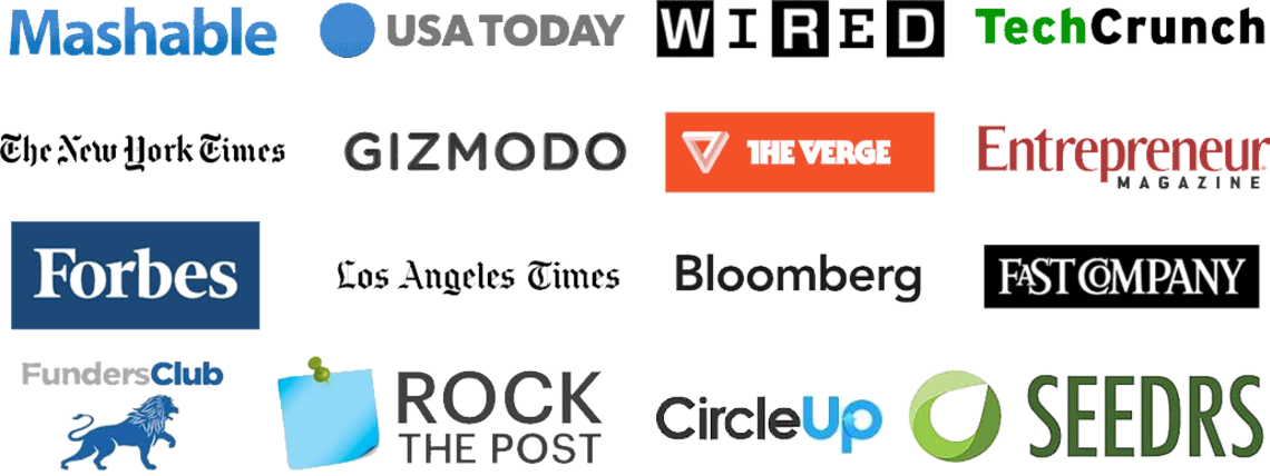 Our Clients Have Been Featured On The Following Sites - Fundersclub (1140x428), Png Download