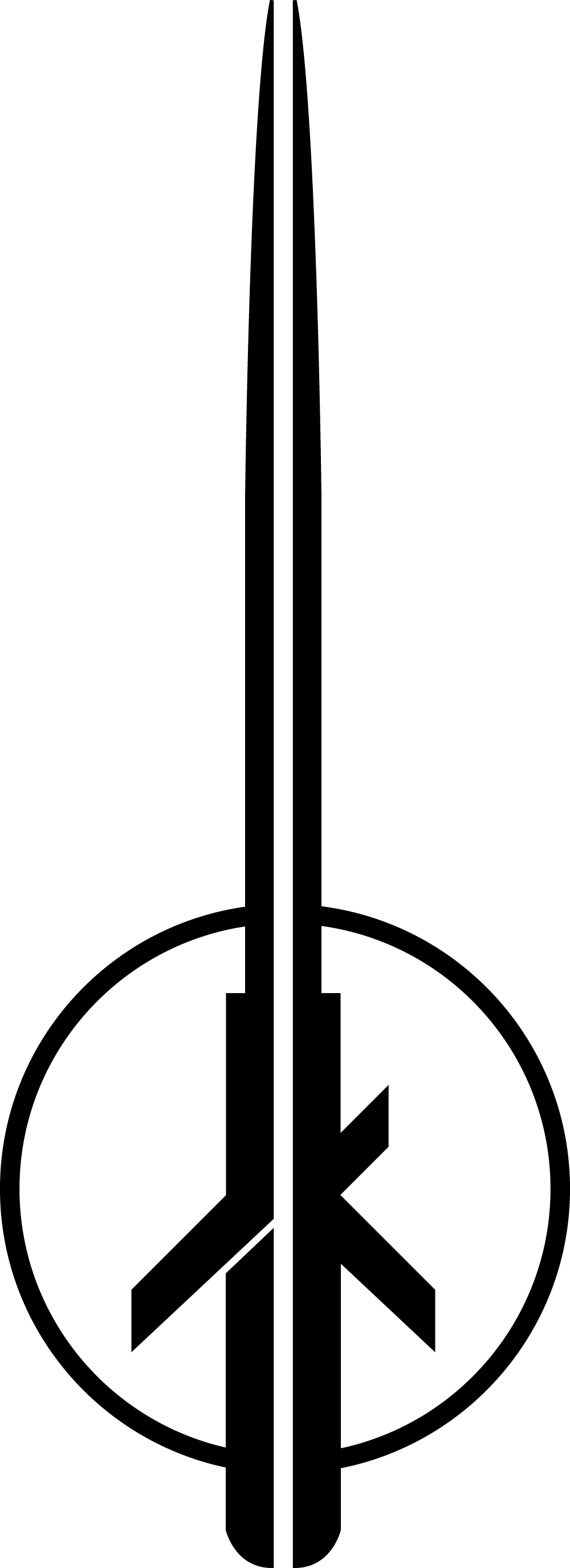 Star Wars Jedi Knight Logo (1000x2752), Png Download
