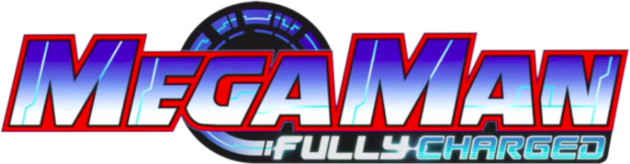 Mega Man Fully Charged Logo - Mega Man Fully Charged Mega Man (890x233), Png Download