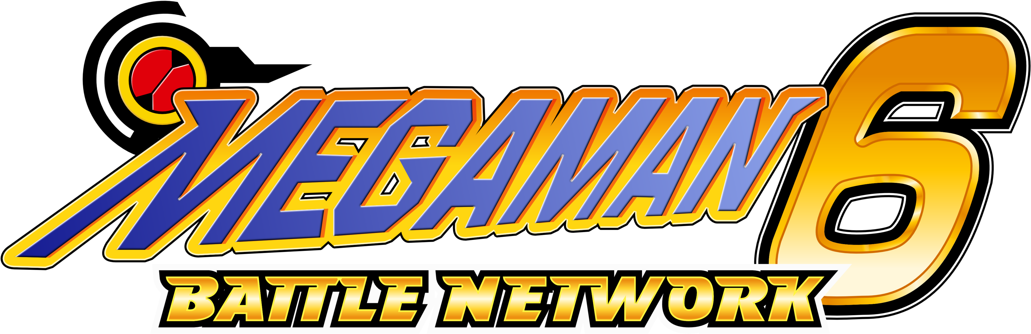Posted Image - Megaman Battle Network 6 Logo (3482x1741), Png Download