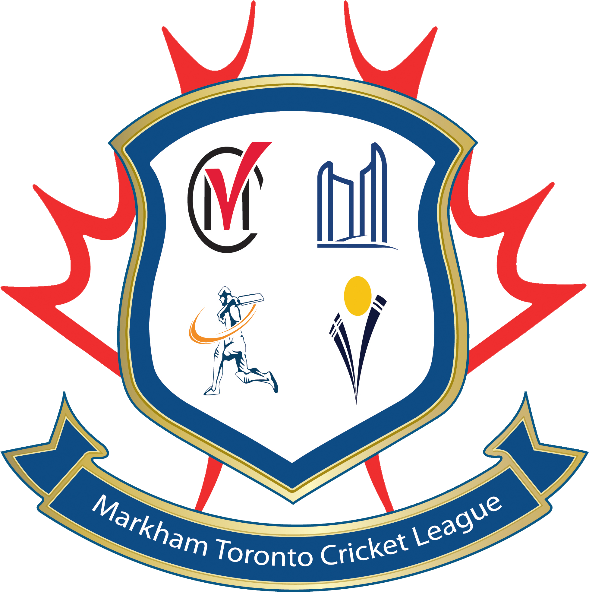 Welcome To Markham Toronto Cricket League - Sky Star Cricket Club Logo (2550x3300), Png Download
