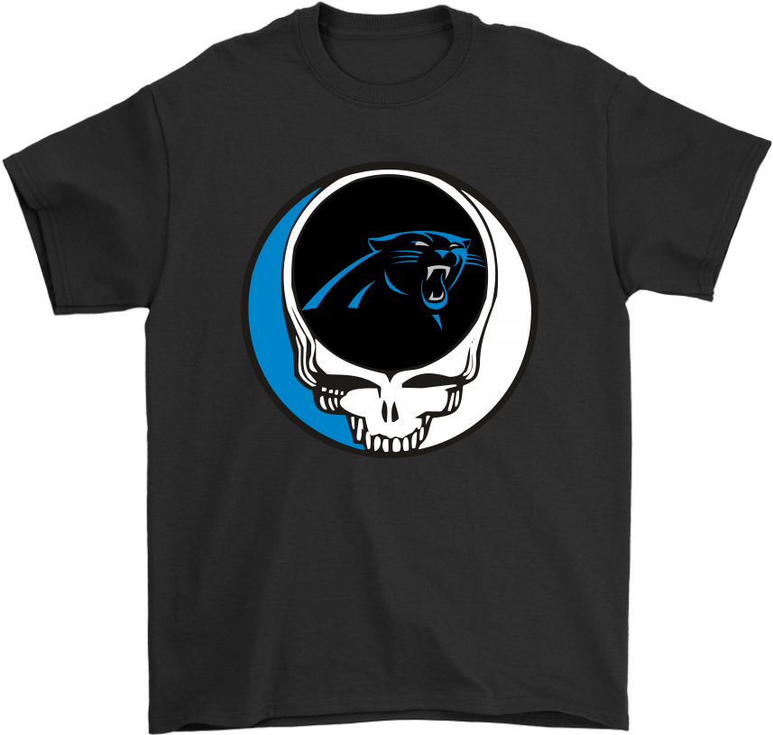 Carolina Panthers Grateful Dead Steal Your Face Football - Grateful Dead (1024x1024), Png Download