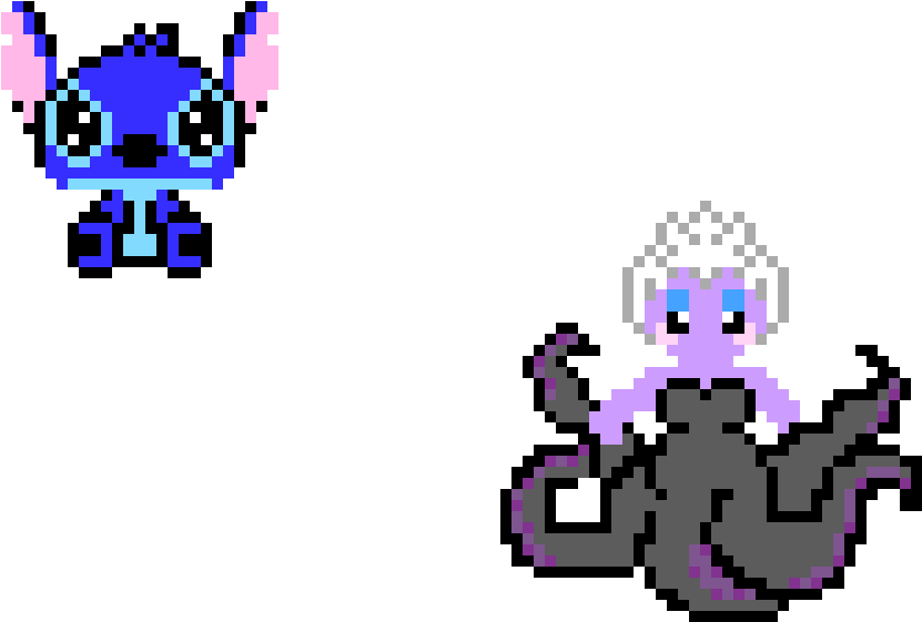 R- Disney/pixar - Disney Pixel Art Png (970x650), Png Download