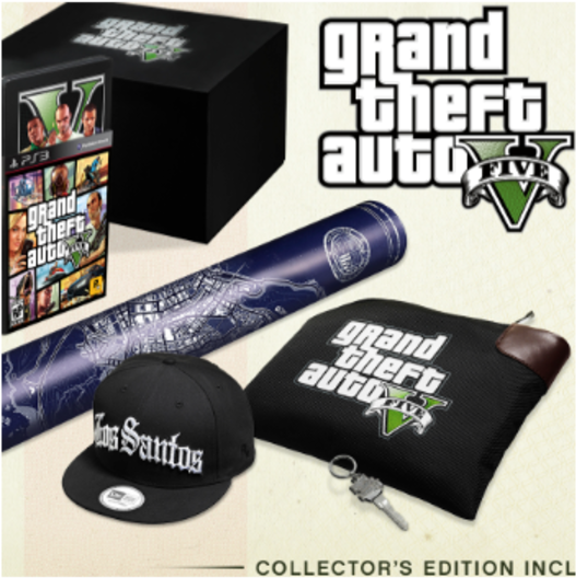 1-rockstargames - Gta V Collector's Edition (1200x675), Png Download