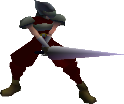 Soldier 2nd Ff7 - Soldier 2nd Class Ff7 (429x360), Png Download