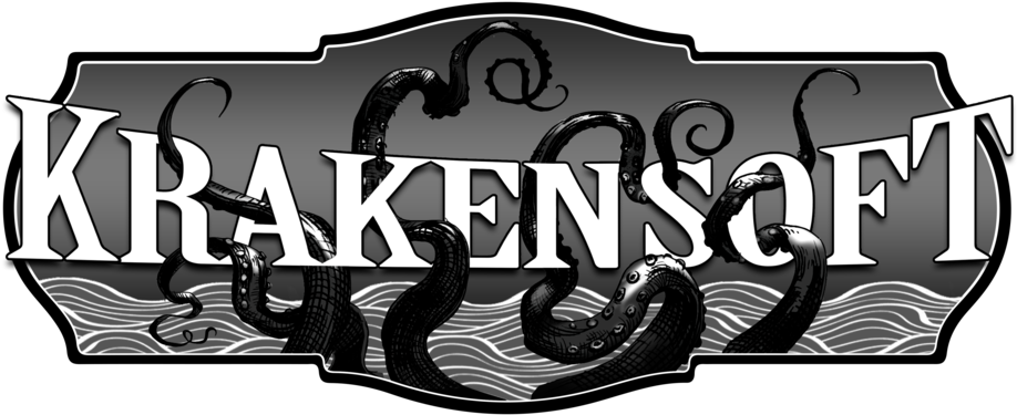 Krakensoft Is A Small Company Of Game Makers Producing - Logo (1000x393), Png Download