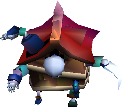 Lets Talk About The - Final Fantasy 7 House Enemy (395x344), Png Download