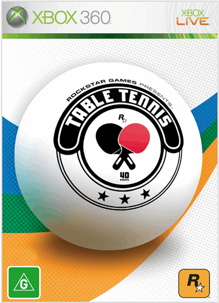 Rockstar Table Tennis (600x600), Png Download