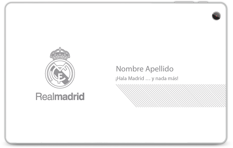 Microsoft Real Madrid Tablet 3 - Safta Carton Bloc A7 Microperforated 100 Leaves Real (900x589), Png Download