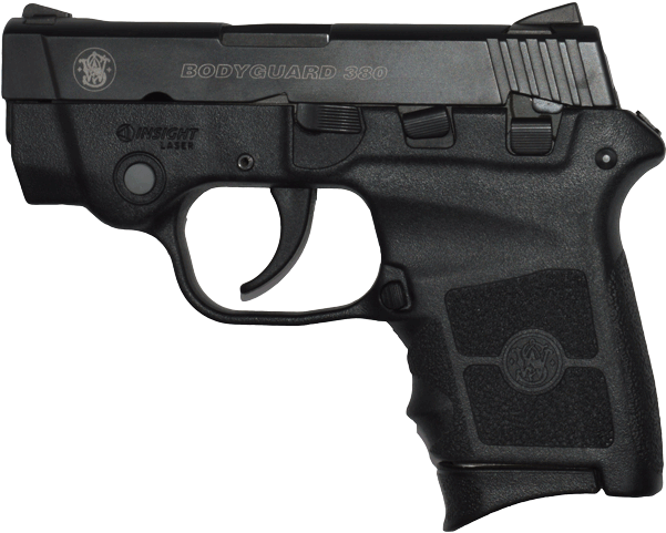 Smith And Wesson Bodyguard 380 With Laser (600x526), Png Download