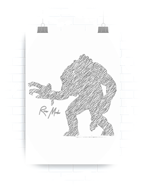 To View Supersize Image - Monochrome (300x400), Png Download