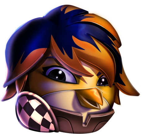 Sabine - Angry Birds Star Wars (500x500), Png Download