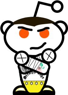 The First Official Reddit Alien Of Squaredcircle Iscm - Reddit Alien (500x500), Png Download