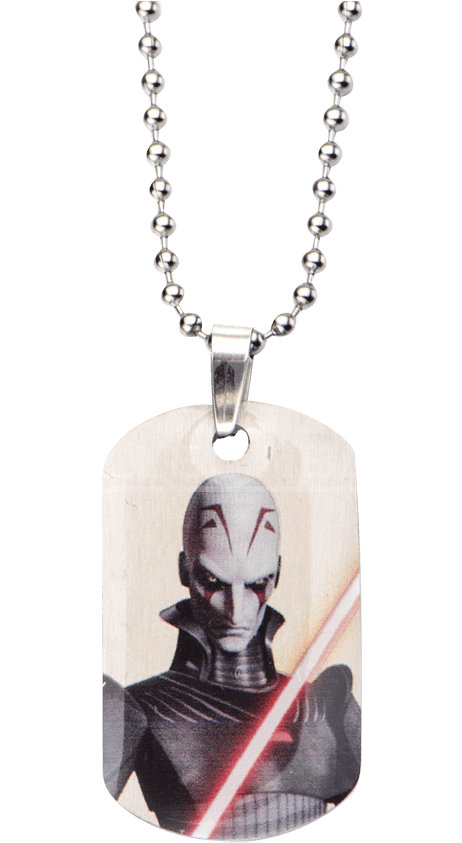 Star Wars Rebels Inquisitor Kids Dog Tag Necklace - Star Wars Jewelry Boys' Rebel Inquisitor Dog Tag Chain (850x850), Png Download