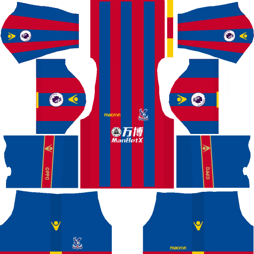 Dream League Soccer Crystal Palace Fc Kits And Logos - Dream League Soccer Kits Crystal Palace (509x510), Png Download