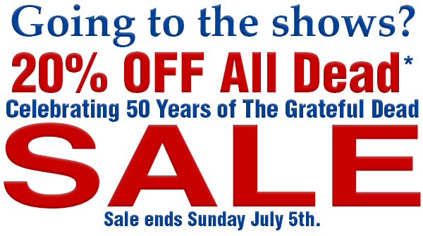 Celebrating 50 Years Of The Grateful Dead - Liquid Blue, Inc. (600x335), Png Download
