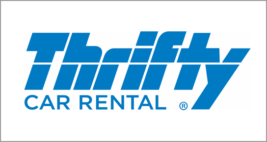 Thrifty Car Rental (544x290), Png Download
