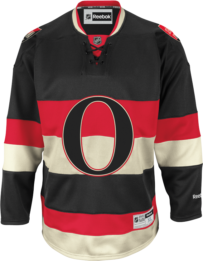 Sen Hpjose 5se Mf - Ottawa Senators Jersey (850x850), Png Download