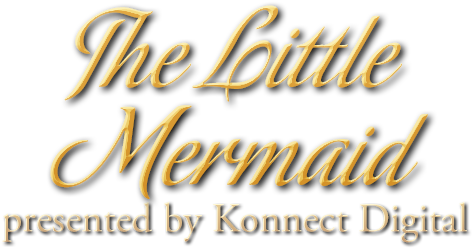 Little Mermaid - Calligraphy (640x260), Png Download
