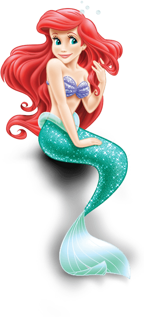 Free Printable Mini Kit For Your Little Mermaid Party - No-mess Coloring Book & Magic Pen (284x655), Png Download