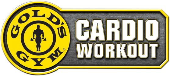 Beautiful Goldus Gym Cardio Workout Clear Logo With - Golds Gym Cardio Workout (558x251), Png Download