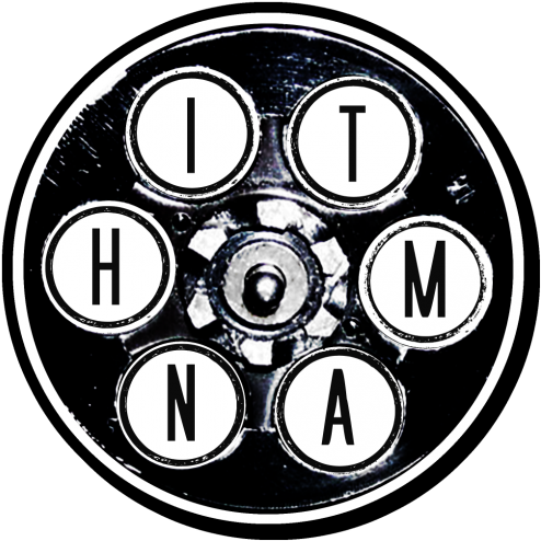 Dpitt Hitman Logo Real Black - Circle (500x500), Png Download