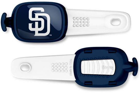 San Diego Padres Stwrap - San Diego Padres Dog Bowl - Black - One Size (550x400), Png Download