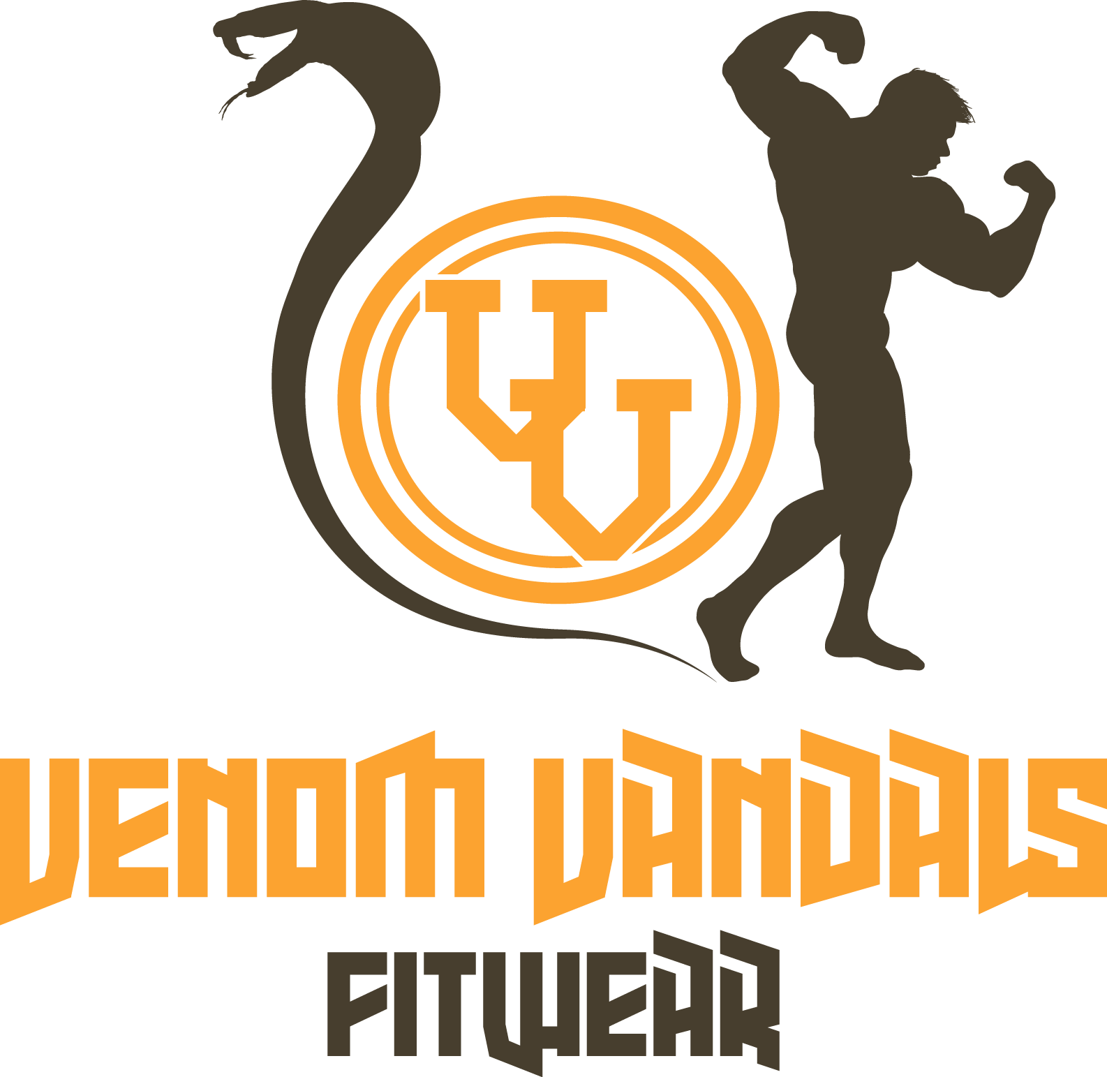 Venom Vandals - Stickalz Llc Bodybuilder Gym Decor Vinyl Wall Art Decal (1586x1543), Png Download