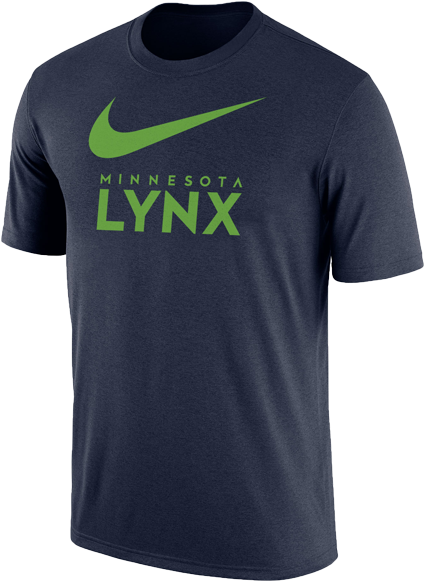 Minnesota Lynx Nike Swoosh Dri Fit T Shirt - Hoosrising (500x667), Png Download
