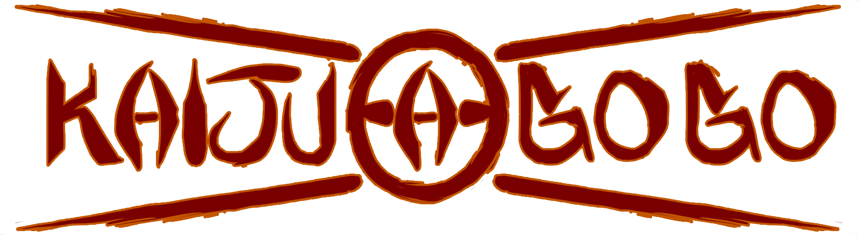 Kaijulogoclean - Kaiju A Gogo Logo (1757x482), Png Download