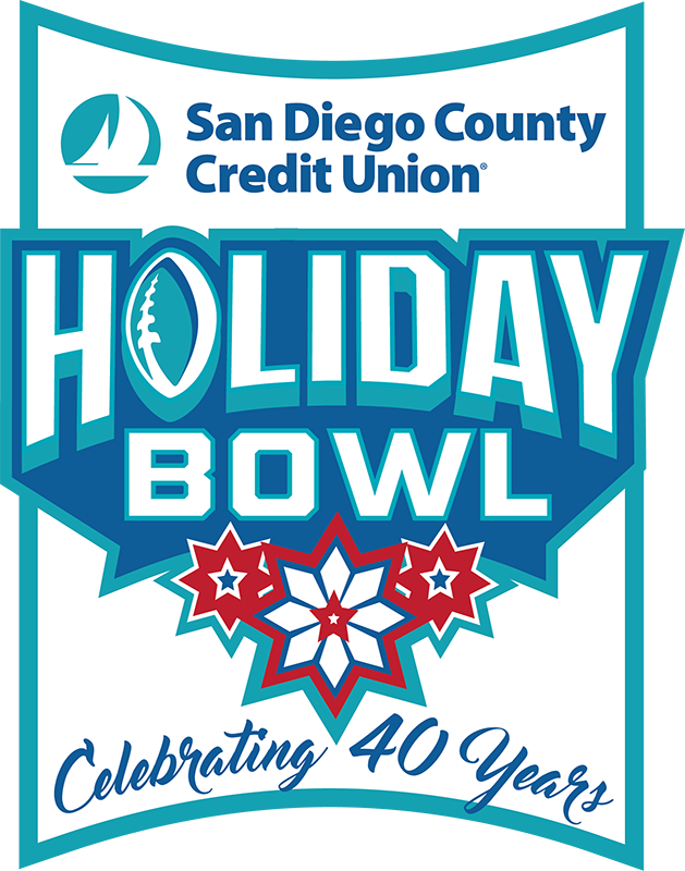 Wshington State Vs 2017 Holiday Bowl From Blue Mountain - San Diego County Credit Union (629x800), Png Download