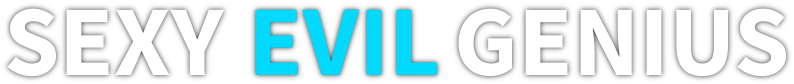 Sexy Evil Genius Image - Graphic Design (800x310), Png Download