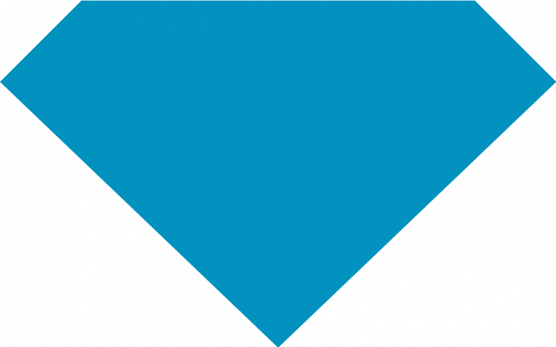Superman Diamond Shape - Treasure Data, Inc. (800x500), Png Download