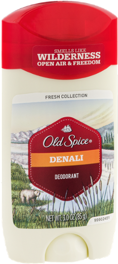 Old Spice Fresh Collection Deodorant Denali 3 Oz (pack (600x600), Png Download