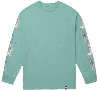 Huf X Sorayama Long Sleeve Tee - Huf Hajime Sorayama (480x384), Png Download